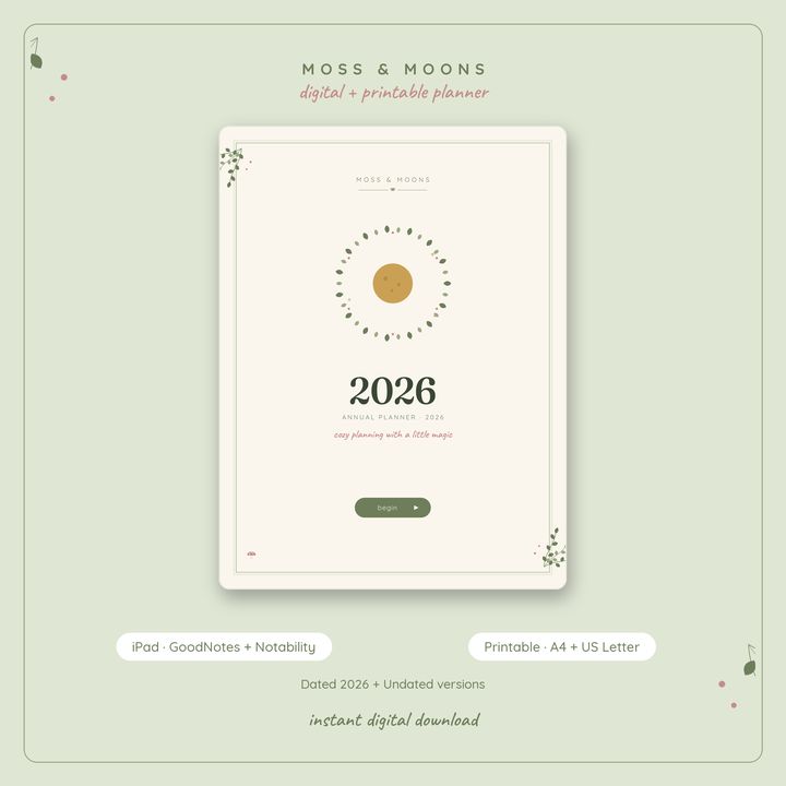 2026 Annual Planner