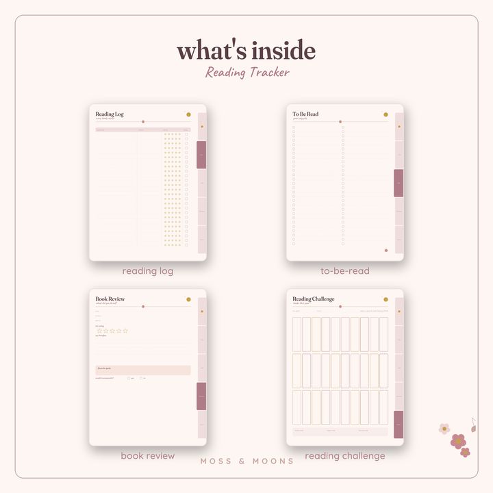 Reading Tracker inside pages
