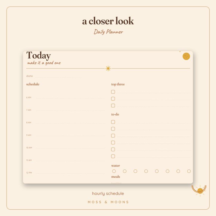 Daily Planner detail