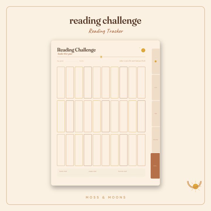 Reading Tracker inside pages