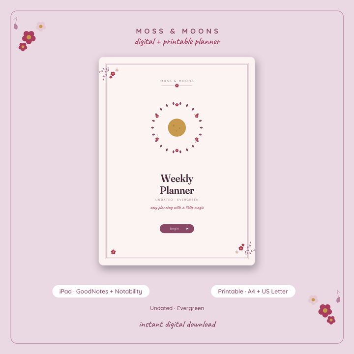 Weekly Planner · Wild Berry