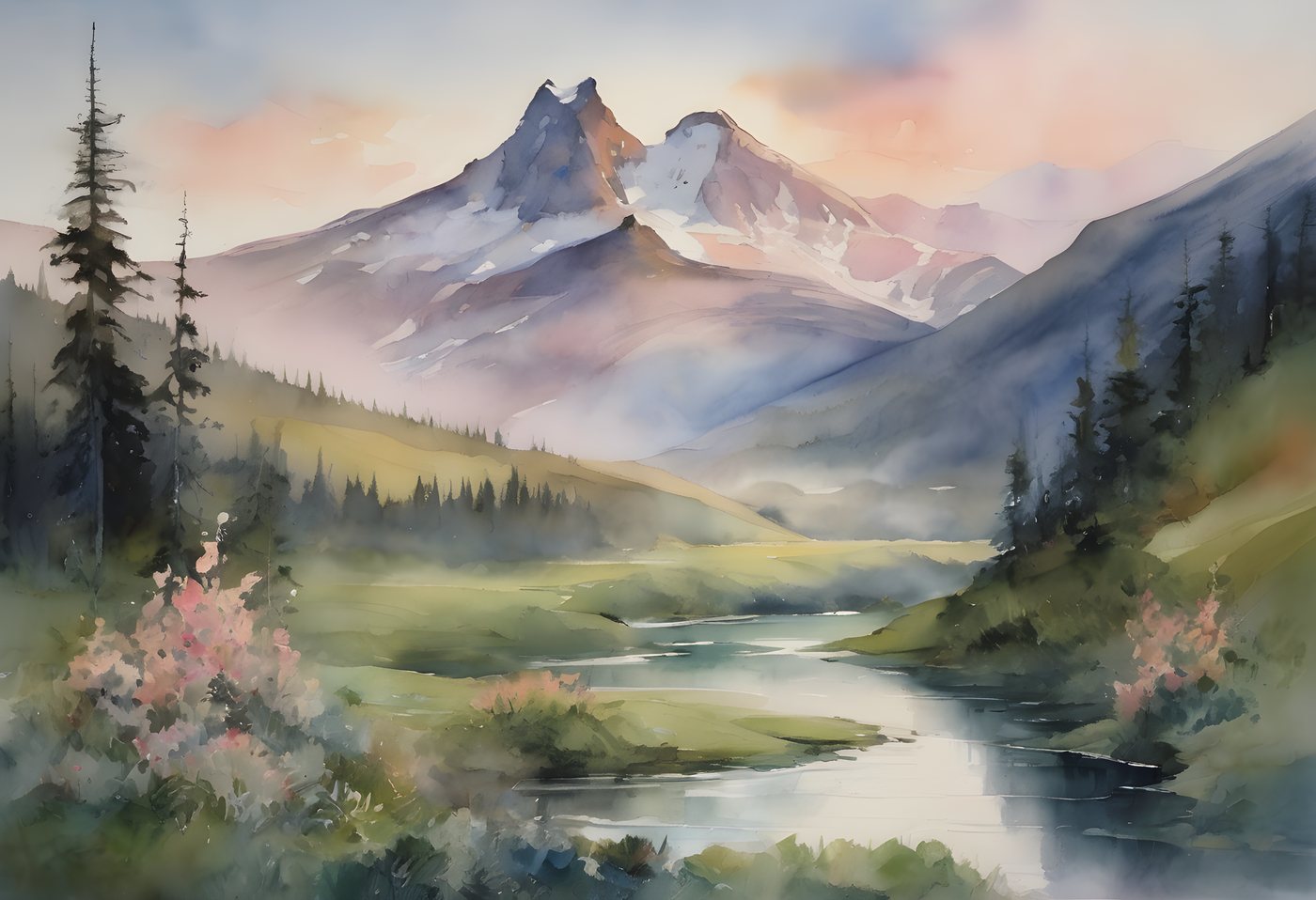 Snowmelt — the full artwork