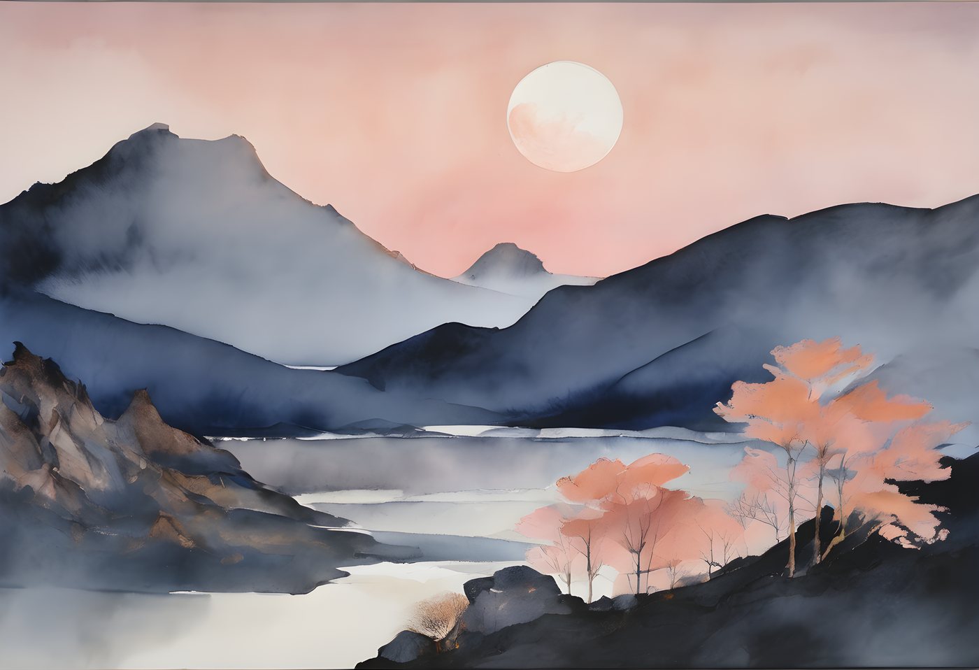 The Mountain Wakes — the full artwork