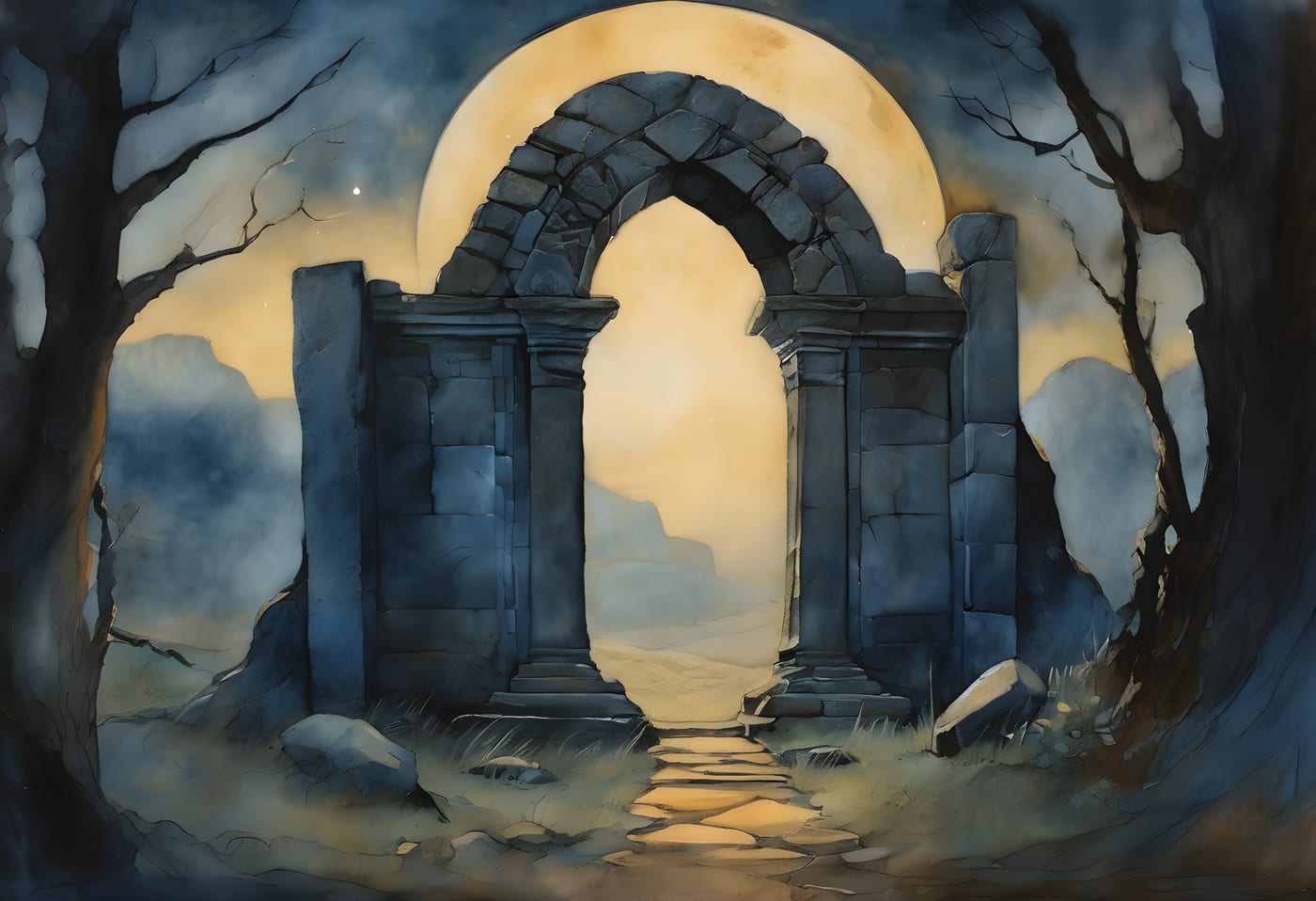 The Portal — the full artwork