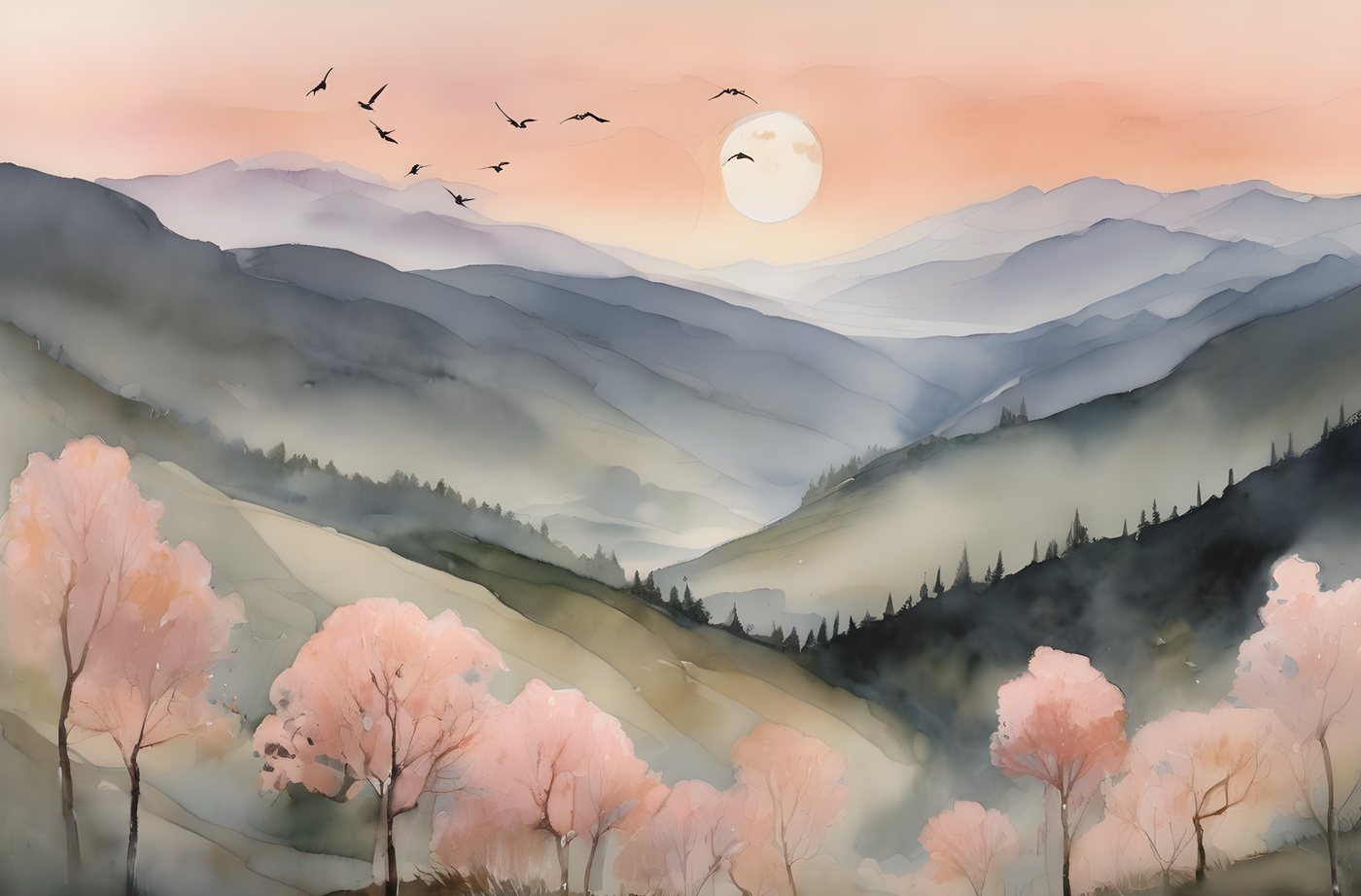 The Quiet Range — the full artwork