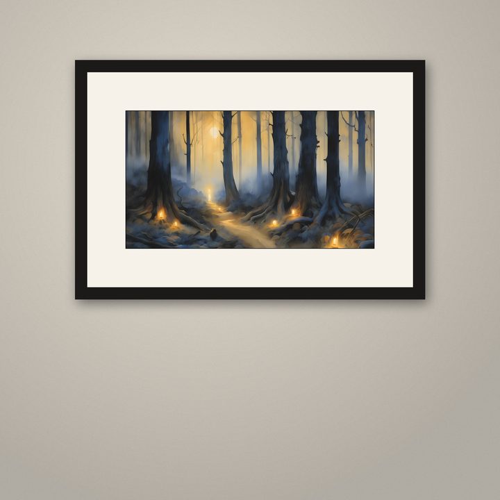 Through the Forest — framed art print