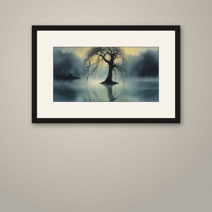 Willow of the Lake — framed art print